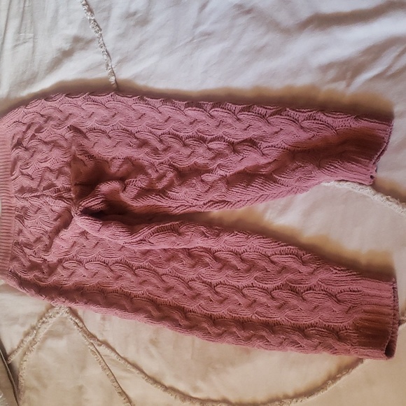 Cable Knit Ankle Pants M - Picture 5 of 8